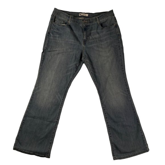 Levi 515 Jeans Women’s Denim 5-Pocket Bootcut Leg Classic Fit Blue 14 Short - Picture 1 of 14